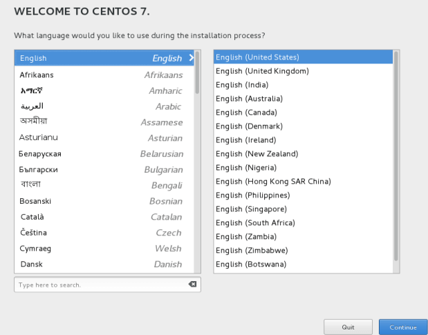 使用anaconda安装CentOS7系统